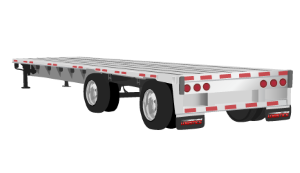 Flatbed carrier freight trailer dimensions