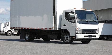 Straight trucks for logistics freight shipping nationwide