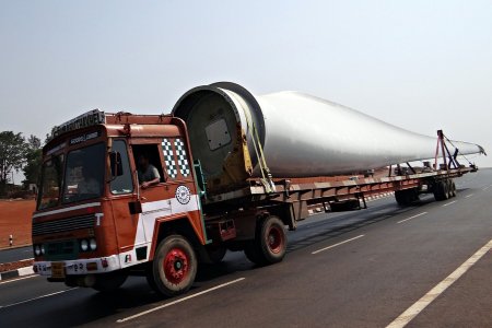 Flatbed Freight Shipping Trailer