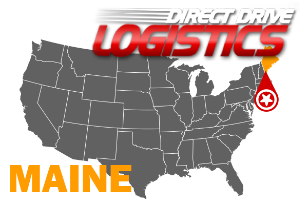 Freight shipping solutions to and from Maine Maine Freight Logistics Broker for FTL & LTL shipments
