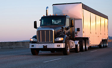 Conestoga freight trailers from Milwaukee to Boston