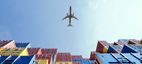 Air freight forwarding services